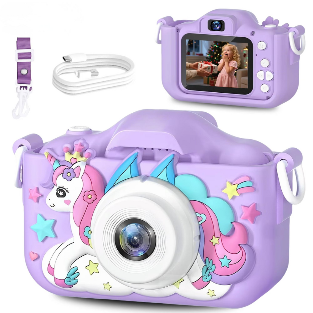 Unicorn Kids Camera | HD Photos, 32GB Storage