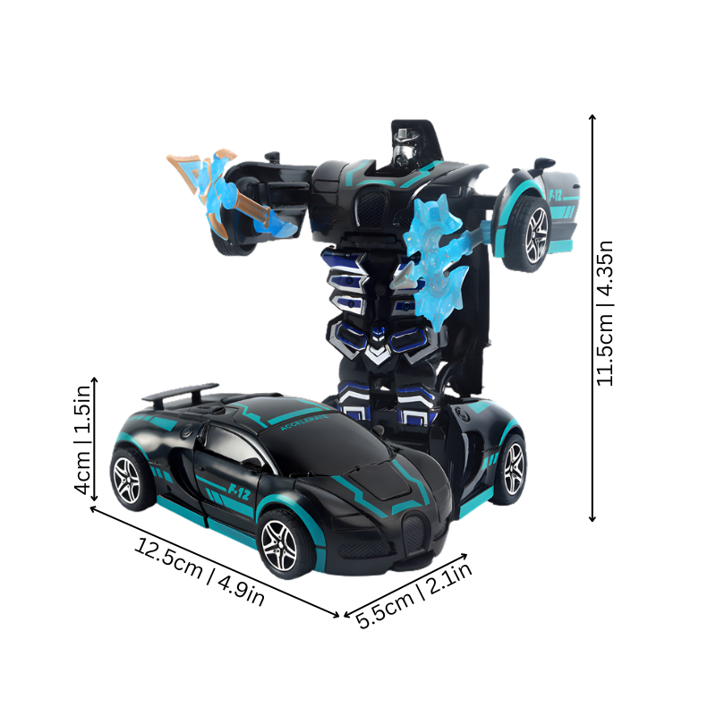 Transforming Race Car Robot Toy | Fun Learning & Imagination Booster