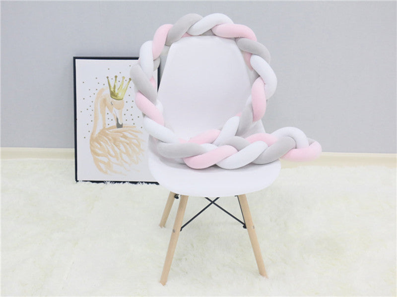 Cotton Blend Baby Bumper | Breathable, Safe, and Stylish Design