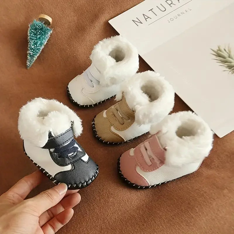 Baby Winter Boots | Soft Cotton, Non-Slip Design