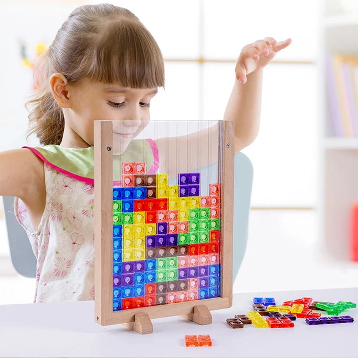 Colorful Block Puzzle Set | Enhances Creativity and Cognitive Skills