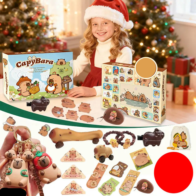Capybara Advent Calendar | 24 Festive Surprises for Kids
