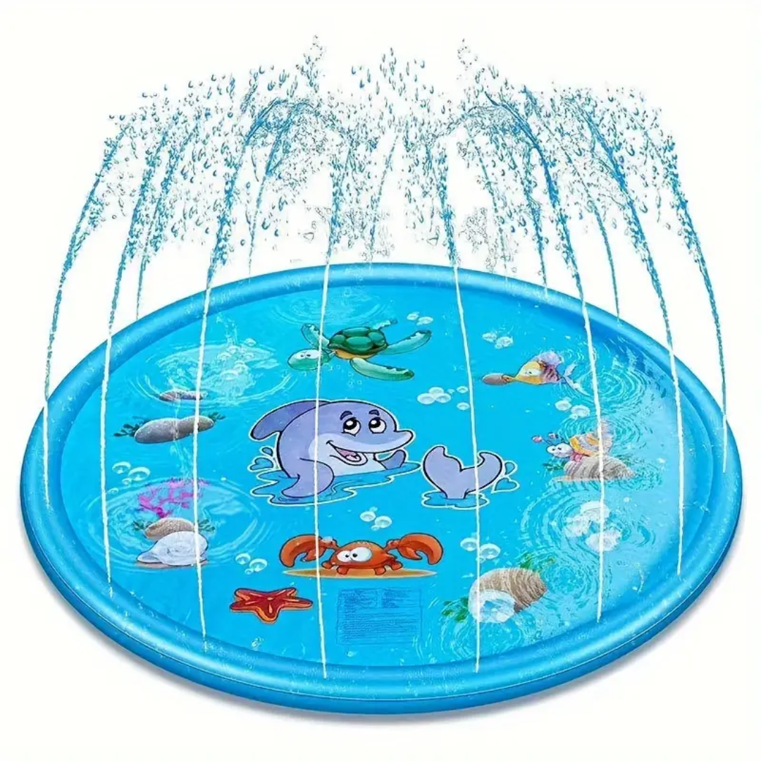 Kids' Water Play Mat | 170 cm with Built-in Sprayers