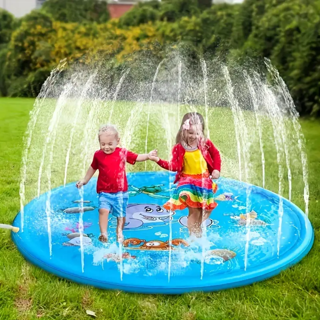 Kids' Water Play Mat | 170 cm with Built-in Sprayers