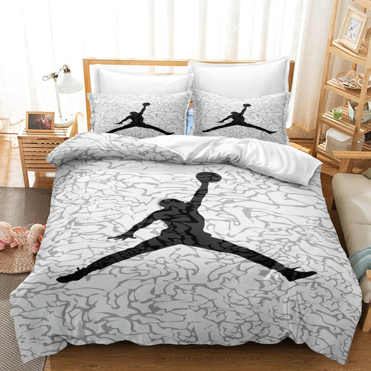 Basketball Duvet Cover Set | Ultra-Soft Fabric with Sporty Design