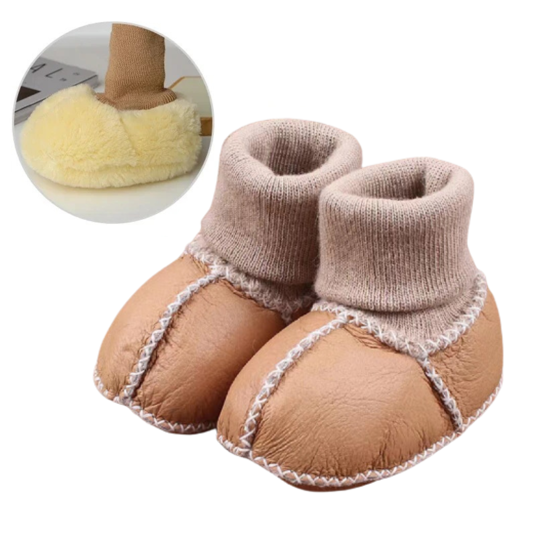 Baby Slippers for Indoor Comfort | Soft, Non-Slip Design for Tiny Feet