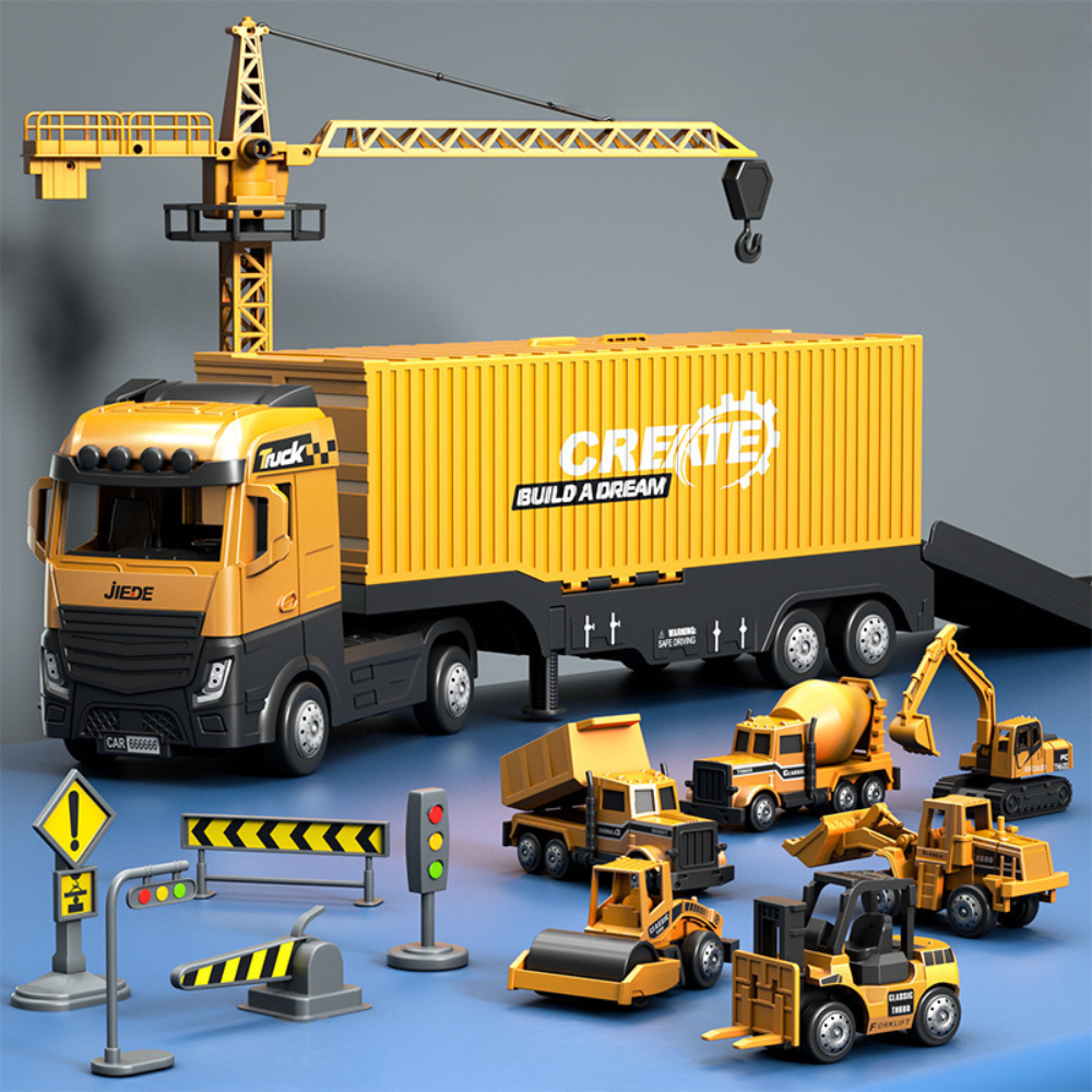 Construction Crane Truck Playset | Engaging Interactive Play for Kids