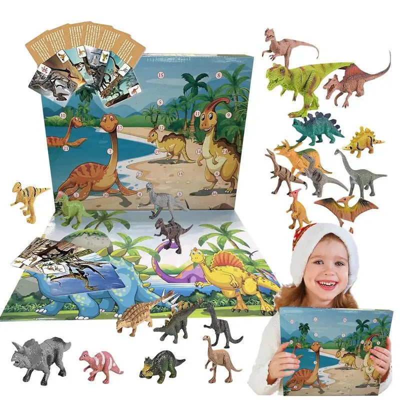 Dinosaur Advent Calendar | Fun Christmas Countdown with Surprises