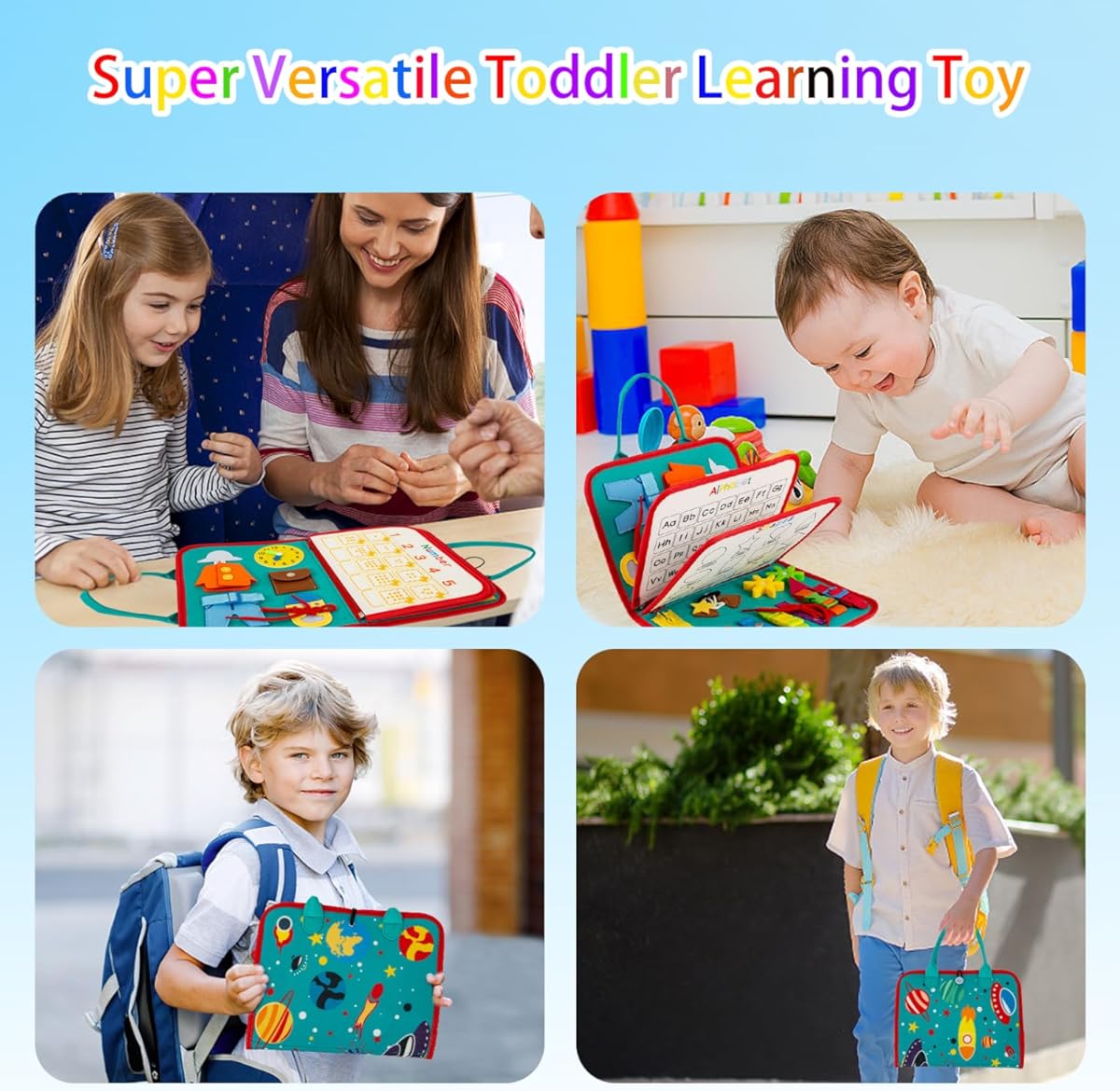 Interactive Toddler Activity Book | Engaging Learning for Early Development