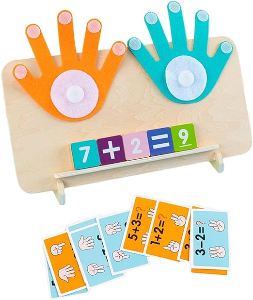 Interactive Math Skills Game | Fun Wooden Learning Toy for Kids