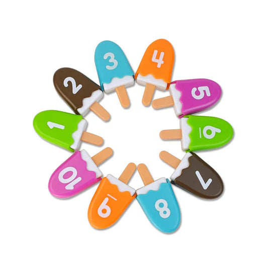 Colorful Ice Cream Counting Game | Engaging Early Learning Toy for Kids