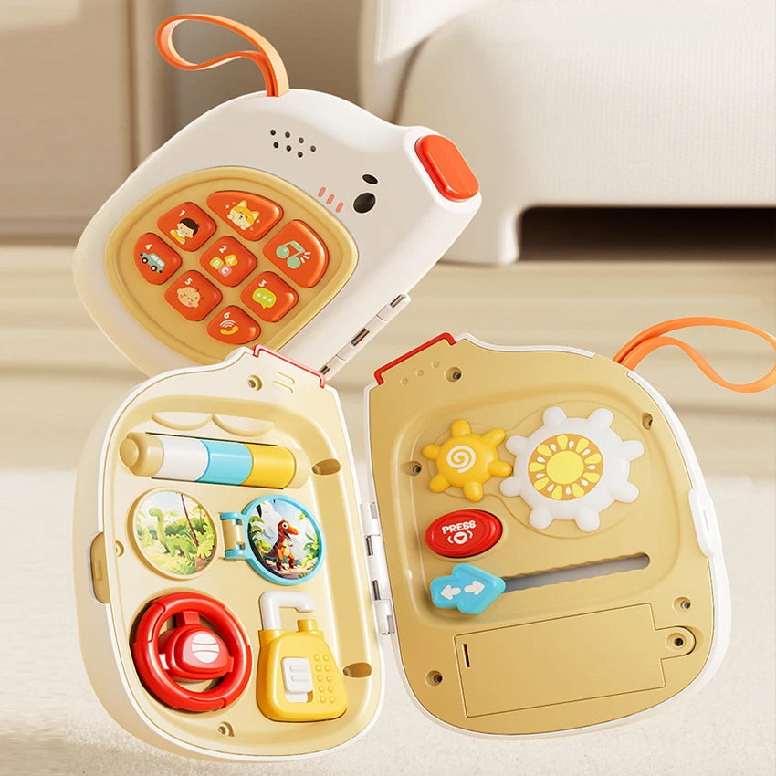 Sensoric Learning Toy Briefcase | Portable Educational Play for Toddlers