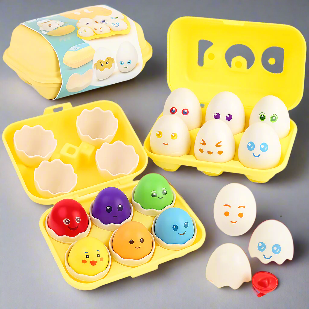 Color Matching Egg Toy | Engaging Montessori Learning Game
