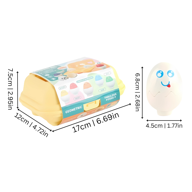 Color Matching Egg Toy | Engaging Montessori Learning Game
