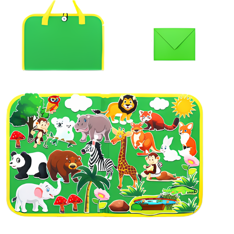Felt Storytelling Set | Portable Play for Imaginative Learning