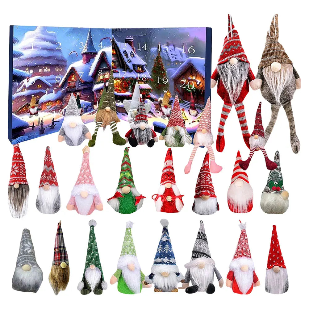 Advent Calendar for Kids | 24 Plush Gnome Surprises