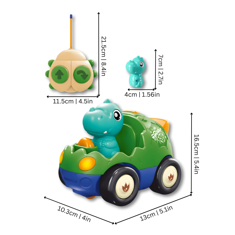 Remote-Controlled Car for Toddlers | Fun Lights and Sounds for Imaginative Play