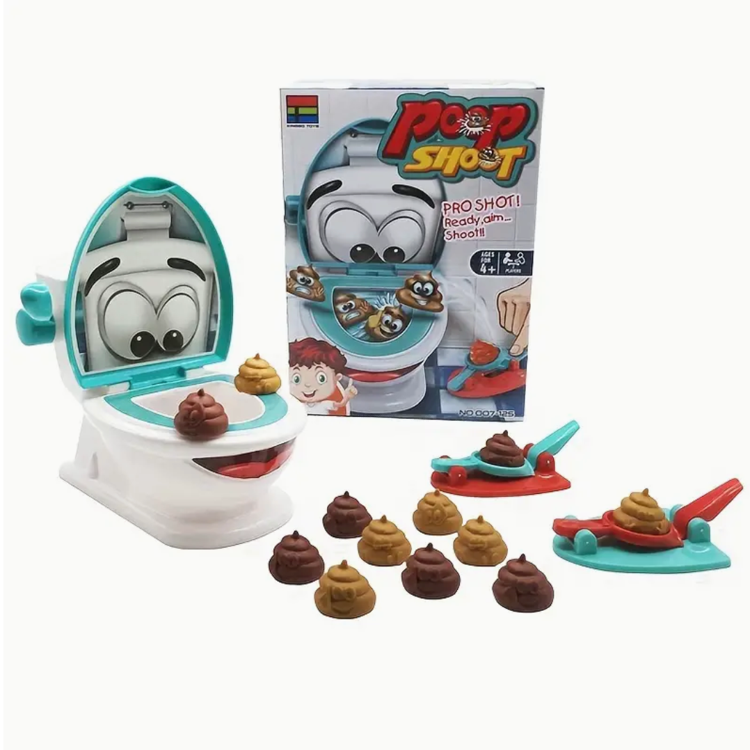 Poo Shooting Game | Hilarious Family Fun for All