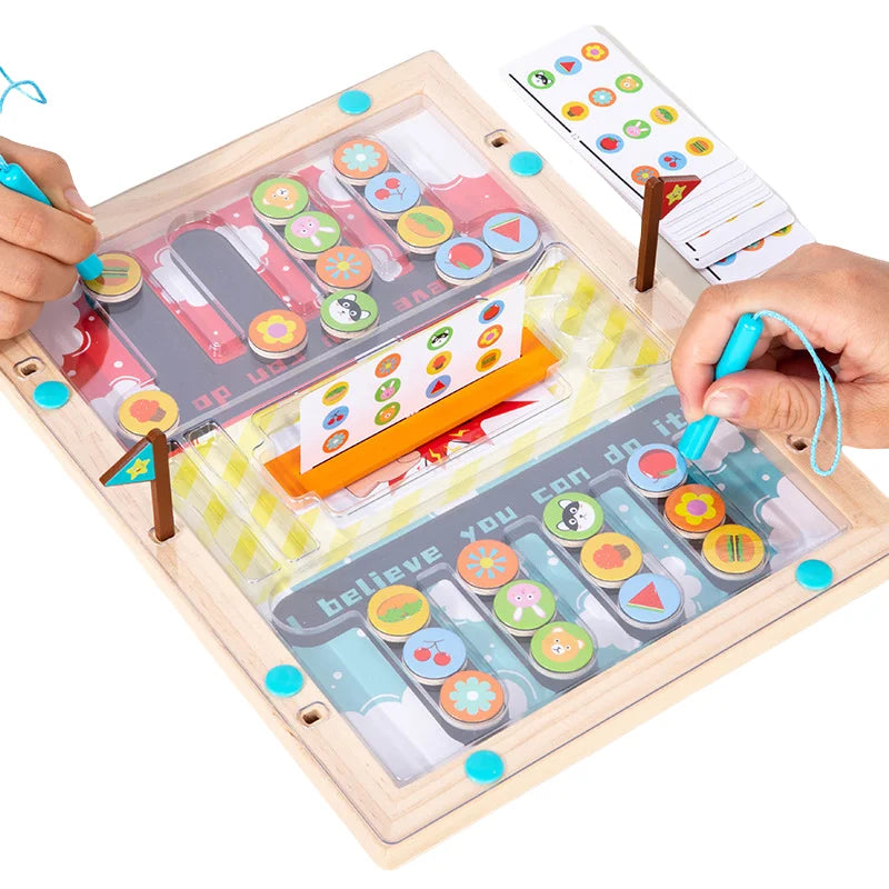 Magnetic Maze Toy for Kids | Enhances Coordination and Social Skills