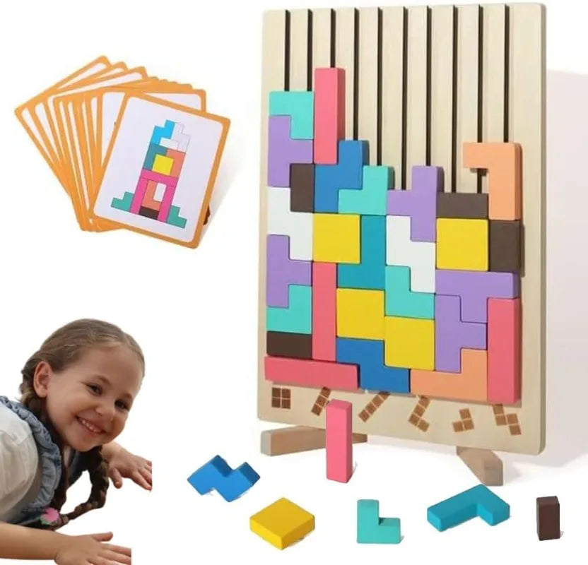 Wooden Team Puzzle Game | Boosts Team Spirit and Problem-Solving Skills