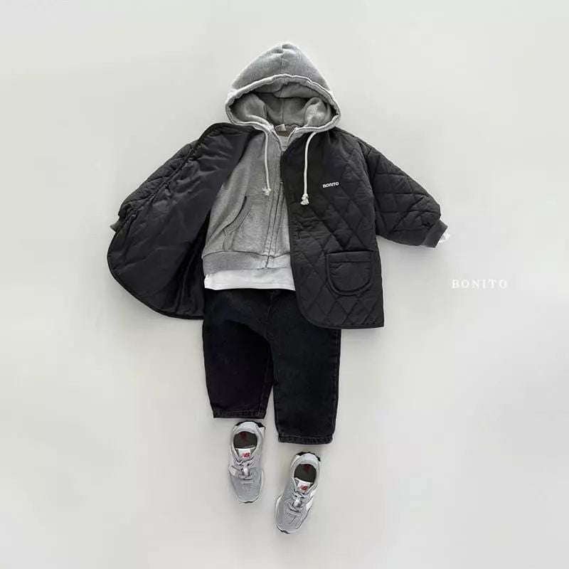 Boys' Warm Quilted Jacket | Stylish Cotton for Cold Days
