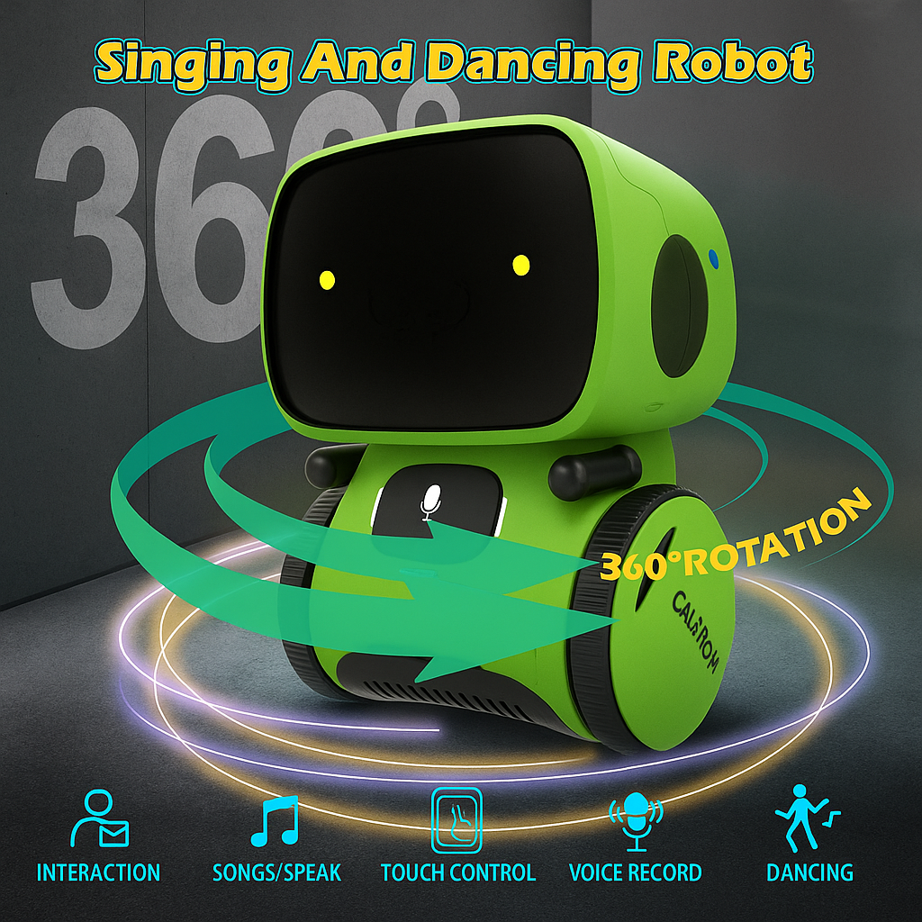 Interactive Talking Robot Toy | Voice Recognition and Fun Learning