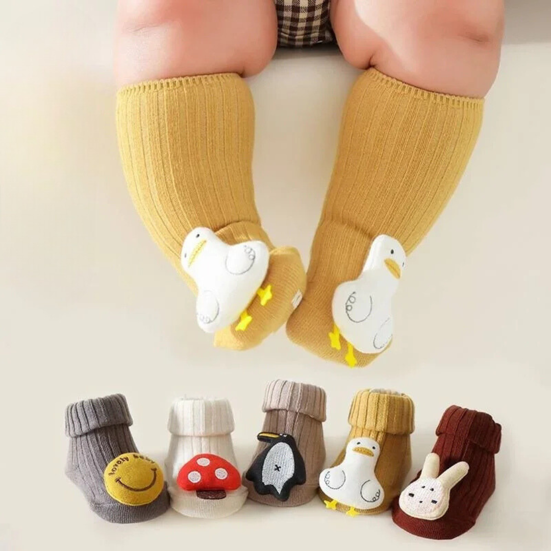 Kids Anti-Slip Socks | Comfortable Cotton with Extra Grip