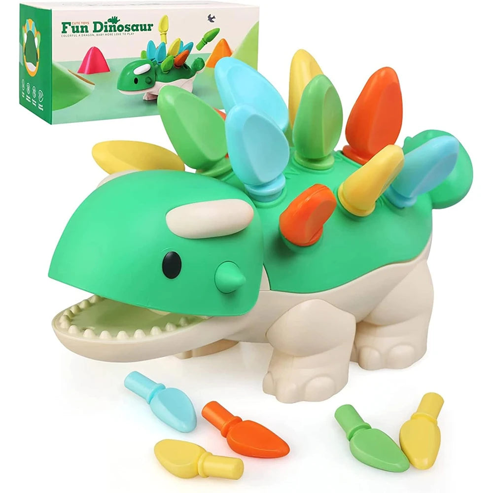 Dinosaur Playset for Kids | Fun Motor Skills & Color Learning