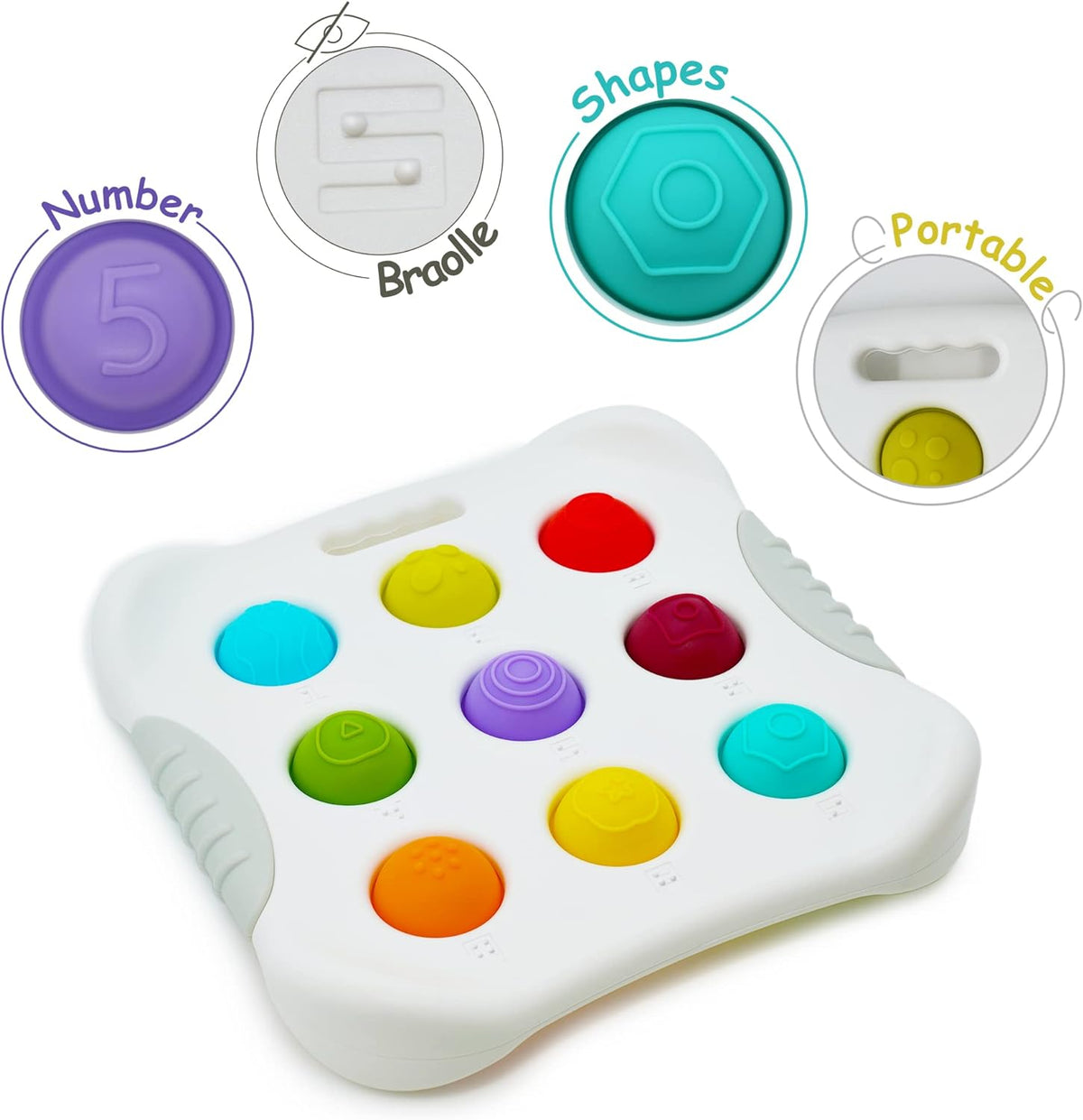 Kids Stress Relief Fidget Toy | BPA-Free Educational Fun
