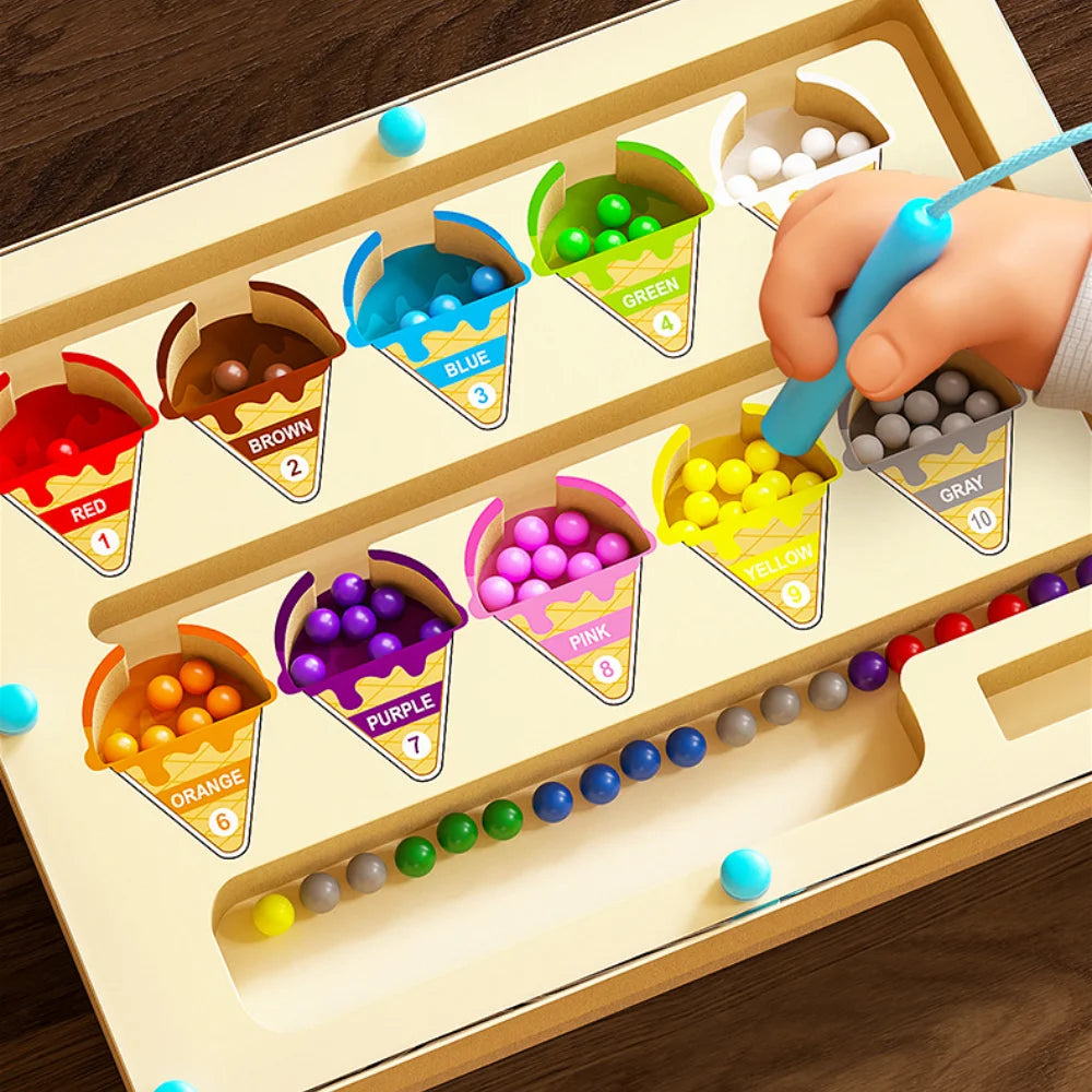Magnetic Playboard for Kids | Boosts Fine Motor Skills & Creativity