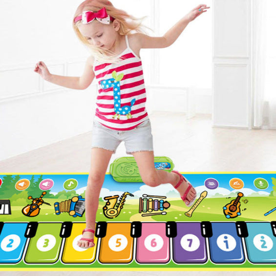 Interactive Kids Piano Mat | Colorful, Non-Toxic Music Play Area