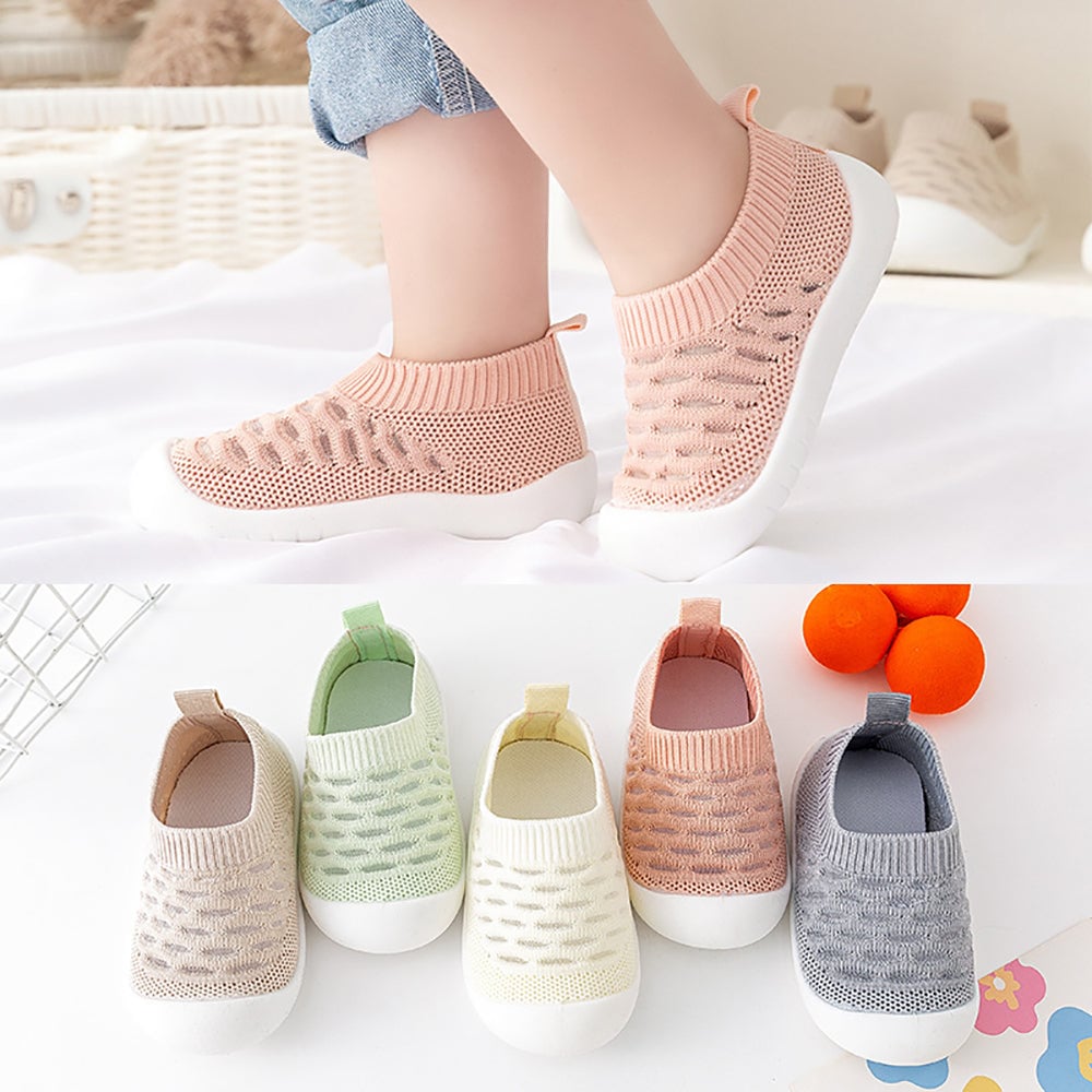 Kids' Breathable Sneakers | Lightweight Velcro Comfort for Play