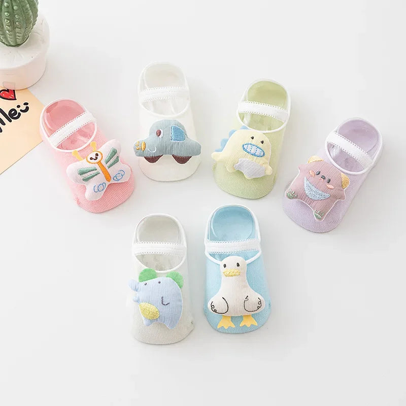 Breathable Cotton Kids' Socks | Cute, Comfy, Unisex Designs