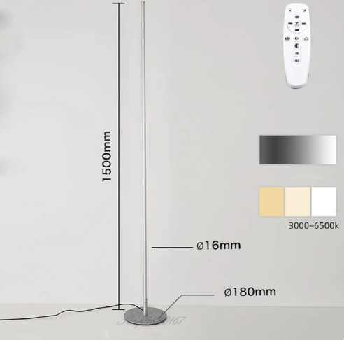 Modern LED Floor Lamp | Adjustable Design for Cozy Atmosphere