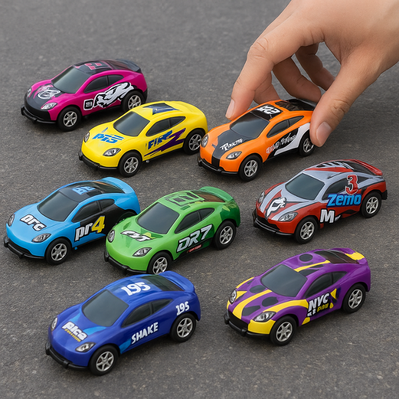Friction Stunt Car Toy | Safe, No-Battery Adventure