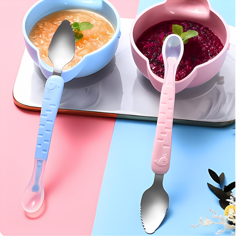 Toddler Feeding Spoon | Ergonomic Design for Easy Grasp