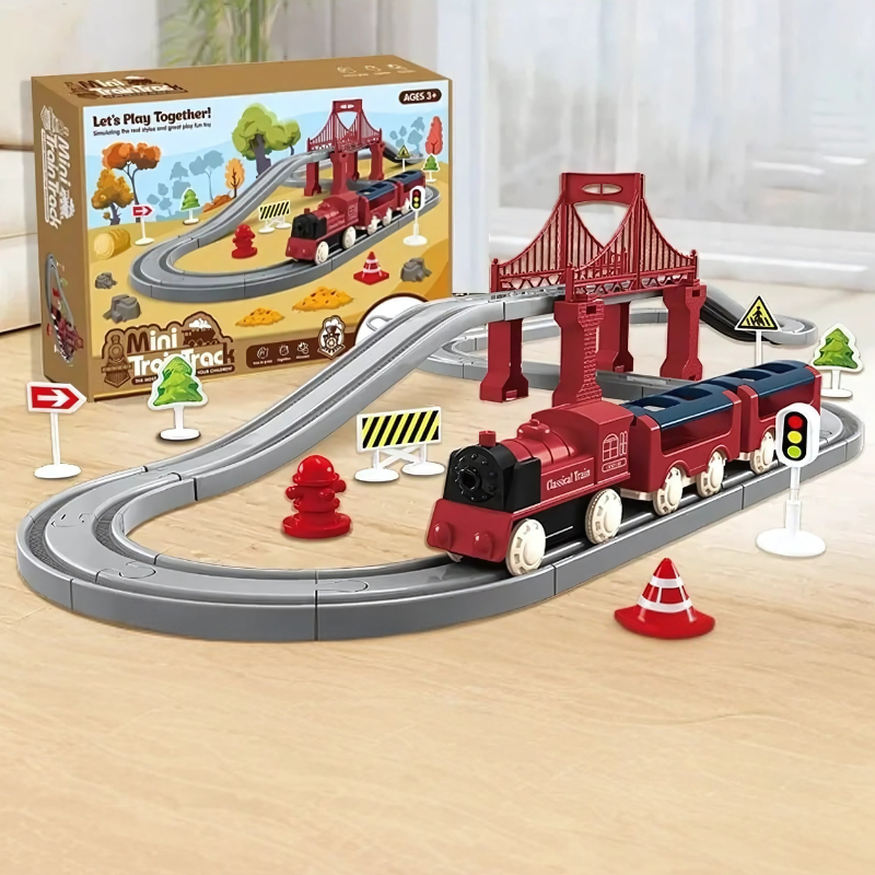 Buildable Electric Train Set | Encourages Hands-On Learning Through Play