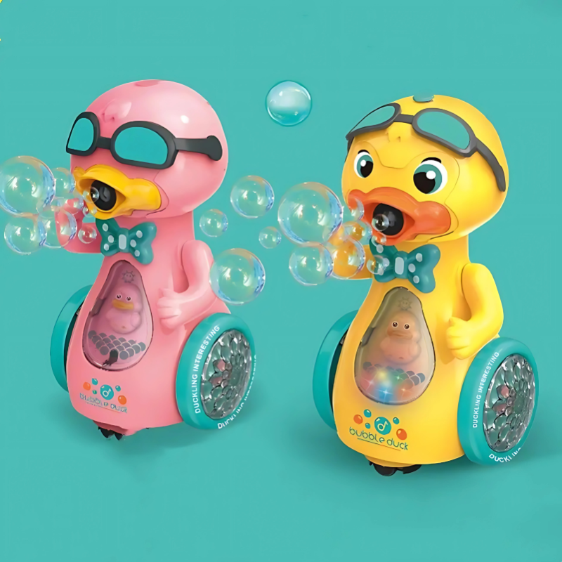 Interactive Dancing Duck Toy | Light-Up Bubbles and Music