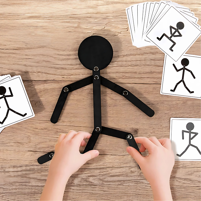 Stickman Puzzle Challenge | Enhances Creativity and Motor Skills
