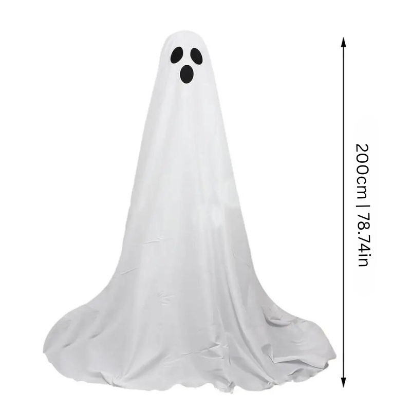 Glowing Ghost Decorations Set | Bright and Easy Halloween Decor
