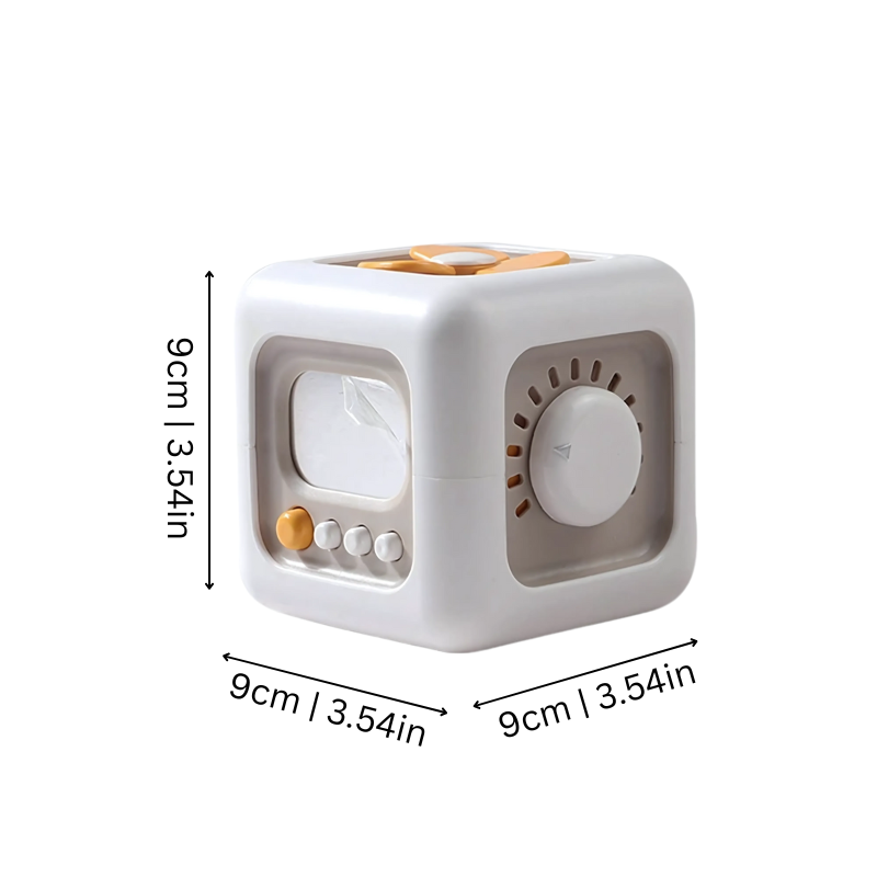 Interactive Sensory Cube Toy | Promotes Curiosity and Fine Motor Skills