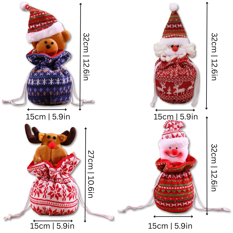 Christmas Treat Bags | Adorable Designs for Sweet Surprises