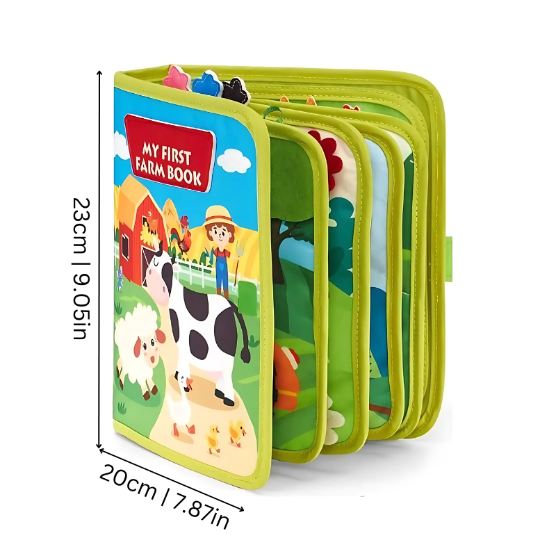 Montessori Farm Activity Book | Engaging 20-in-1 Learning Experience