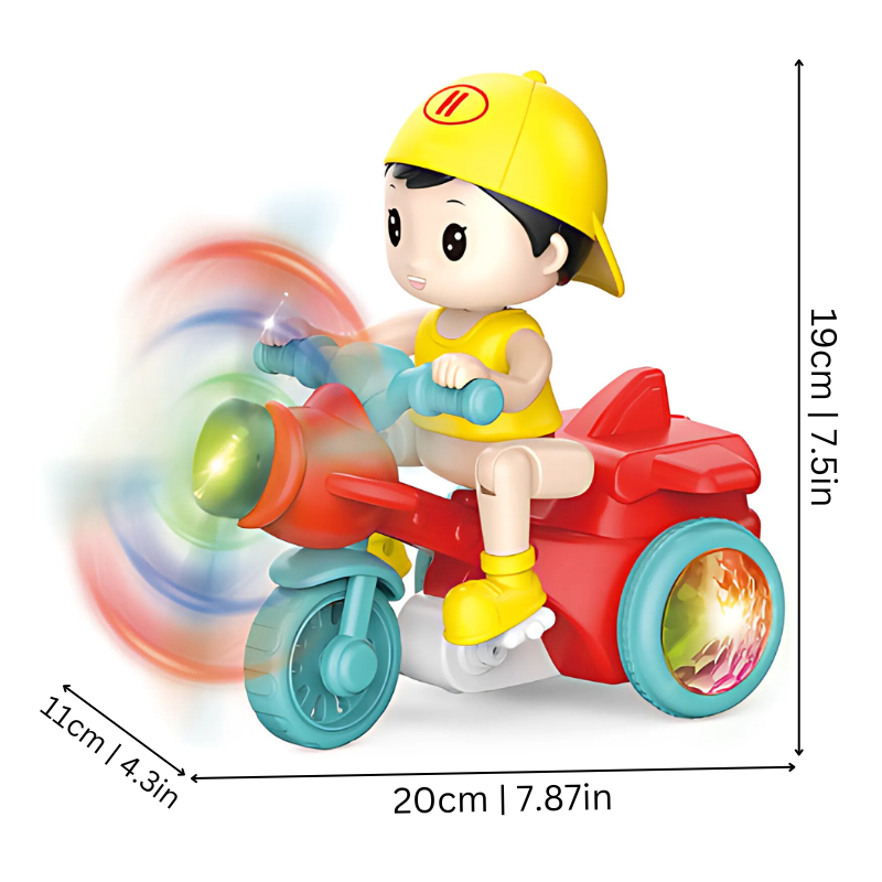 Interactive Electric Bike Toy | Stimulates Creativity with Lights and Sounds