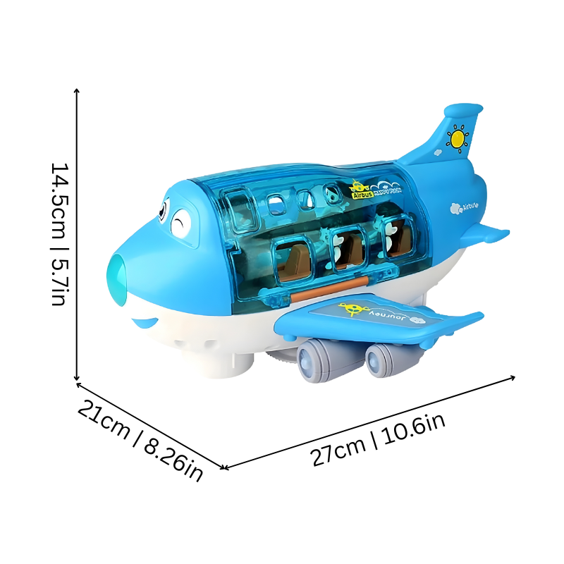 Electric Plane Toy with Lights | Inspires Imaginative Play and Fun
