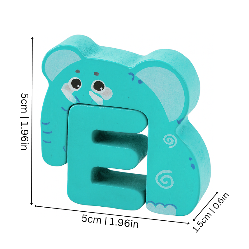 Wooden ABC Animal Puzzle | Boost Vocabulary and Confidence
