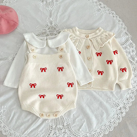 Girls' Cozy Knit Clothing Set | Warm & Stylish Outfit for Play