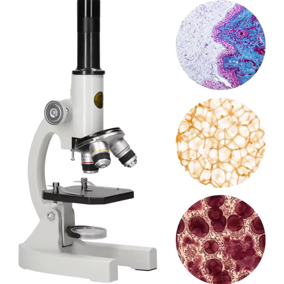 Educational Microscope for Kids | Adjustable Magnification Up to 2400x