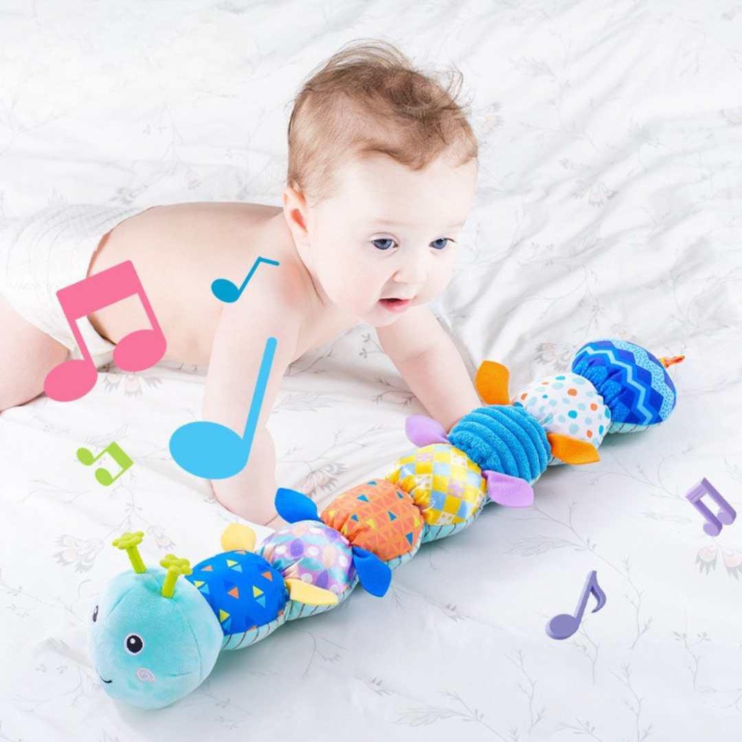 Musical Caterpillar Toy | Interactive Plush for Sensory Play