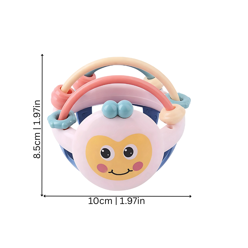 Baby Teething Ring Toy | Soft Silicone for Soothing Relief